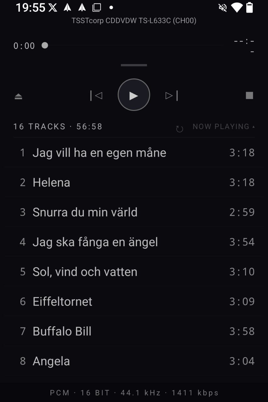 Full track listing